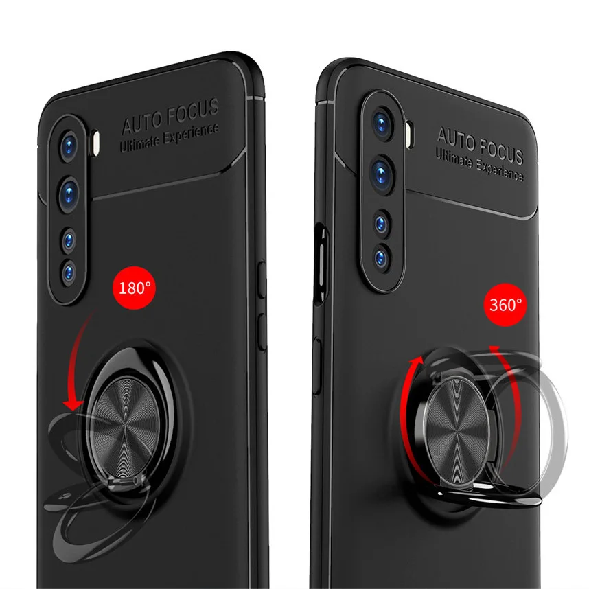 oneplus nord case car holder magnetic ring phone case for one plus nord 1nord 5g soft tpu silicone cover coque free global shipping