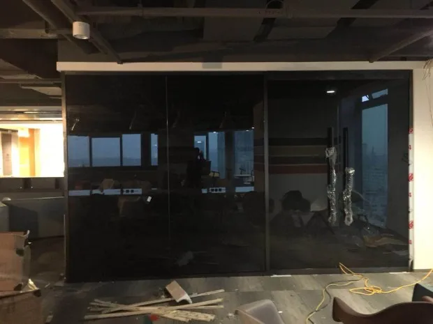 Черная переключаемая электронная пленка SUNICE PDLC 2 шт. прозрачная и непрозрачная