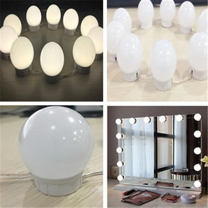 Косметическое зеркало косметический светодиодный светильник лампочка комплект