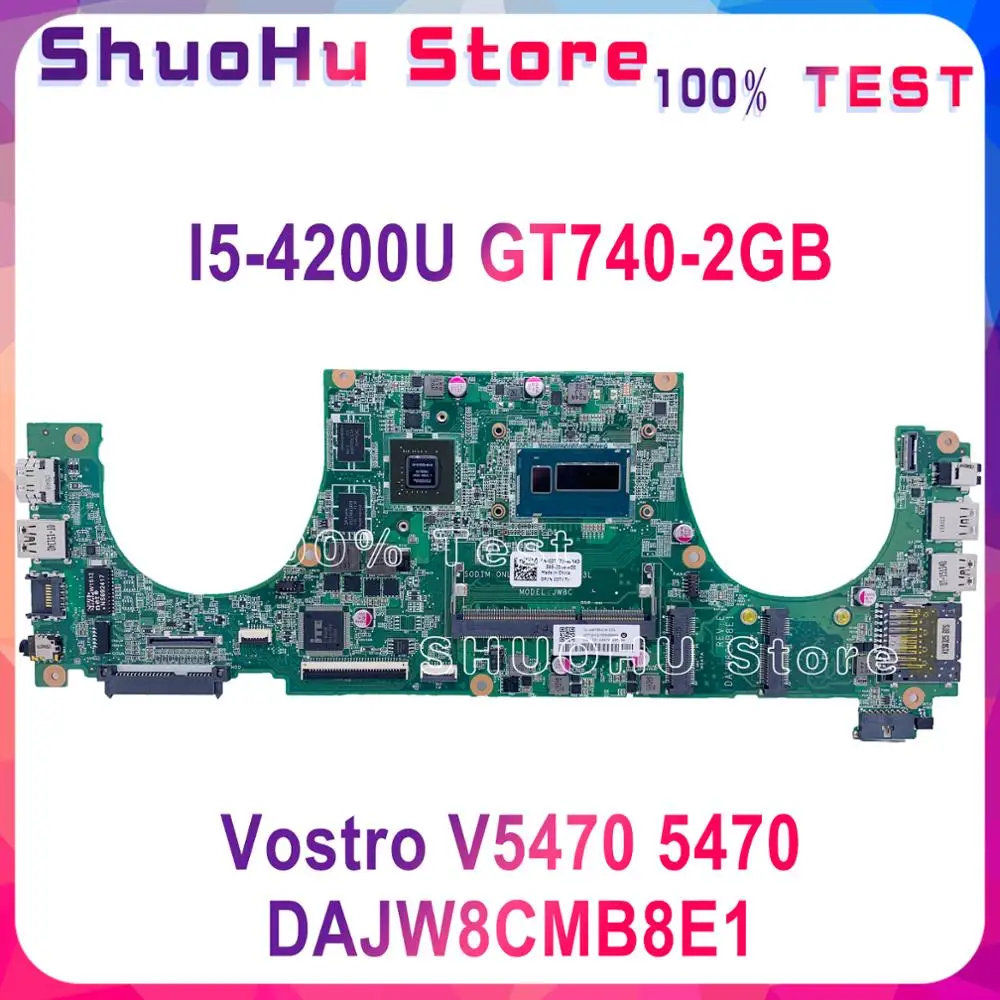 KEFU 5470 материнская плата для ноутбука DELL Vostro 5439 V5470 Материнская DAJW8CMB8E1 REV:E