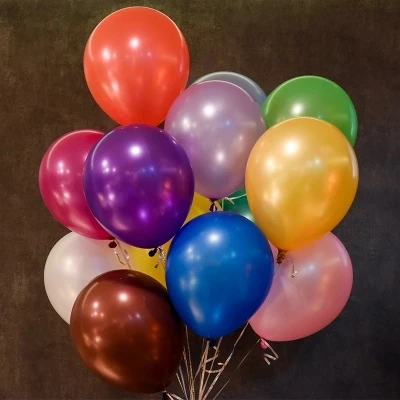 as picture 30 шт./лот, 3,2 г, 12 дюймов, жемчужные латексные шары золотого, серебряного, черного цвета, для дня рождения, свадьбы, вечеринки, декоративные воздушные гелиевые шары, подарки для детей - Цвет: as picture