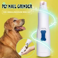 electric pet paws nail grinder professional auto dog cat grooming claw nail clippers trimmer battery powered manicure care tools