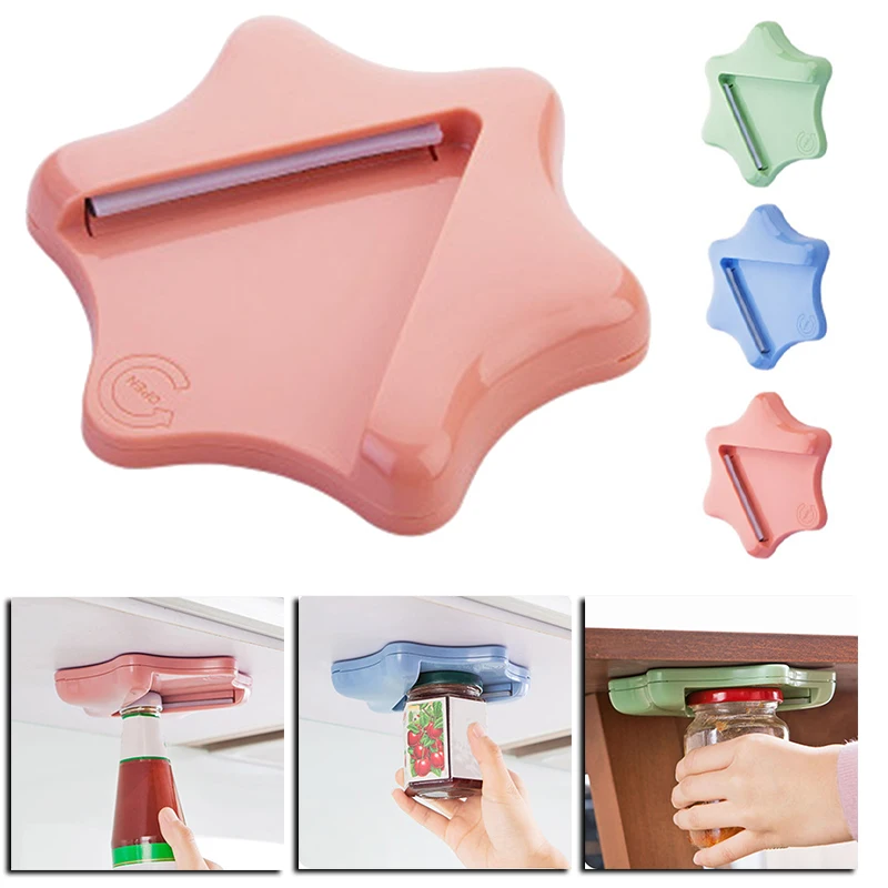 Бытовой кухонный консервный нож нескользящее ручное укупорочное устройство