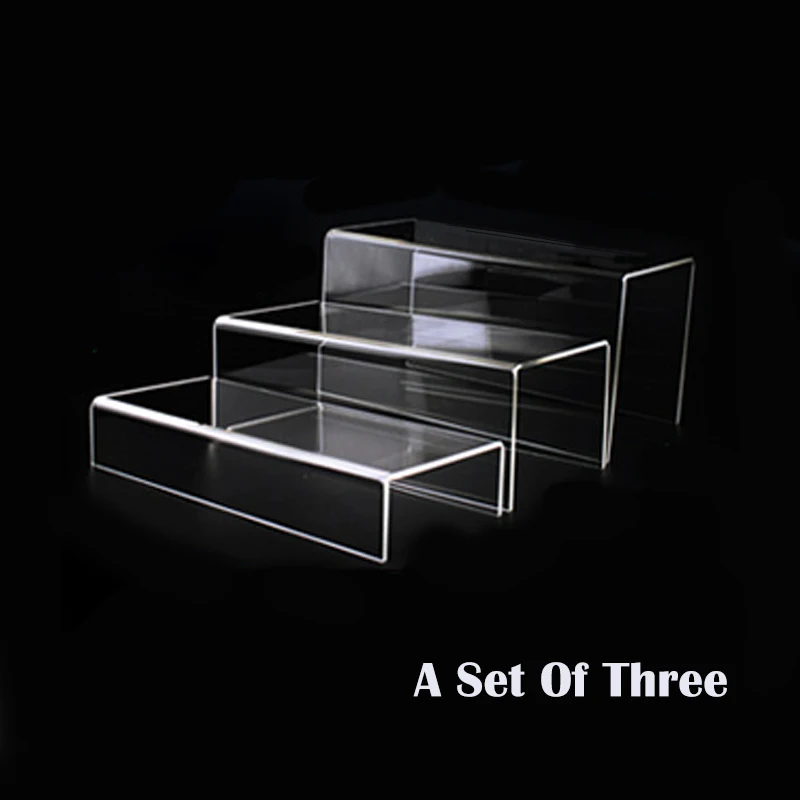 Прозрачная акриловая U-образная стойка для ювелирных изделий игрушечная обувь