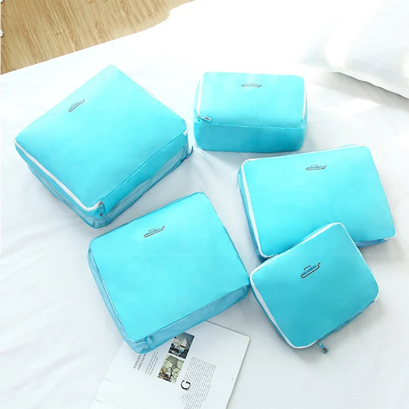 5 шт./компл. чемодан органайзер для путешествий набор отделки одежды портативный