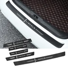 4 шт. защитные наклейки на порог двери автомобиля из углеродного волокна для Lincoln Navigator Town-Car Aviator MKZ Corsair Con