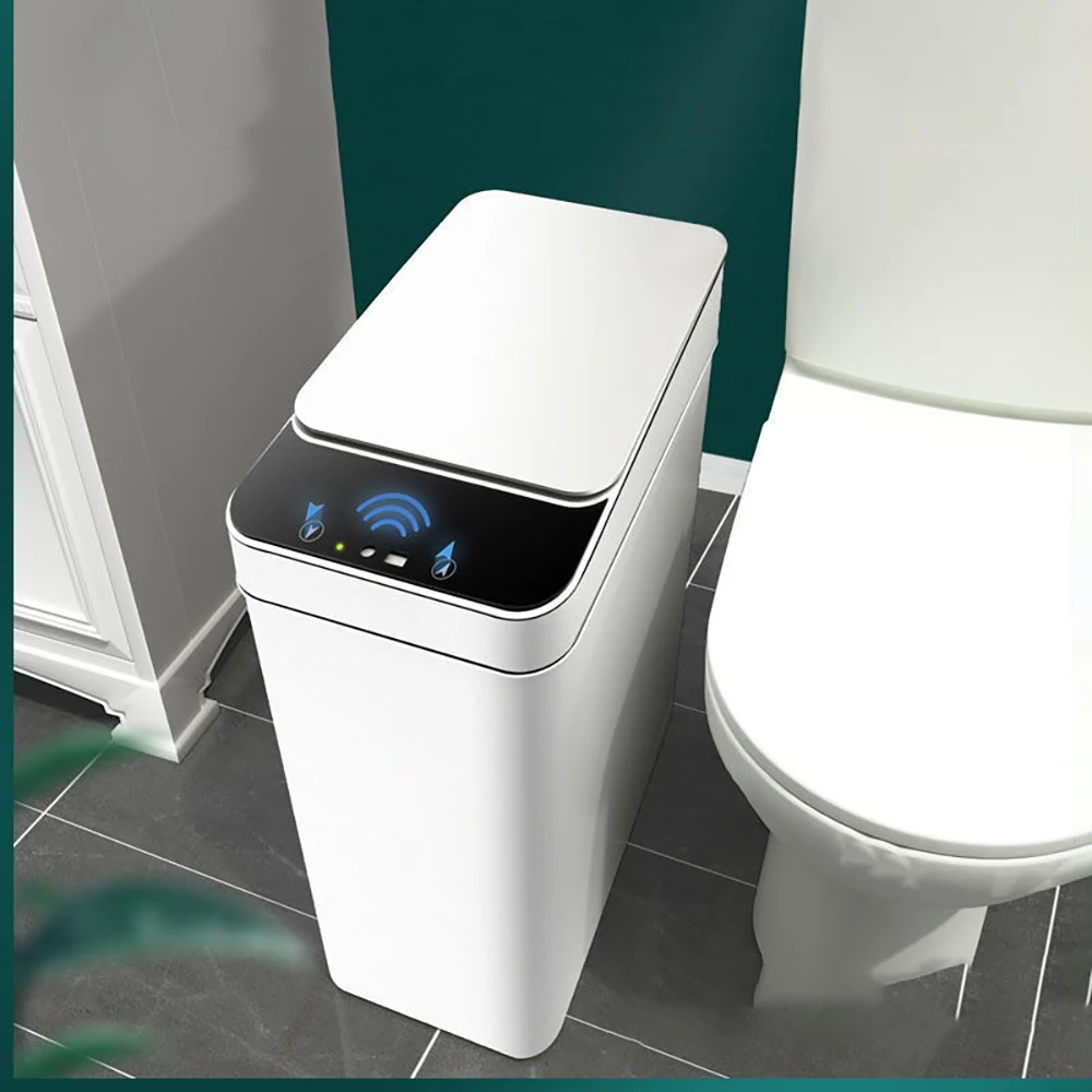 

12L Intelligent Trash Can Smart Sensor Dustbin Waterproof Dustbin Household Induction Garbage Bin Smart House Garbage Can