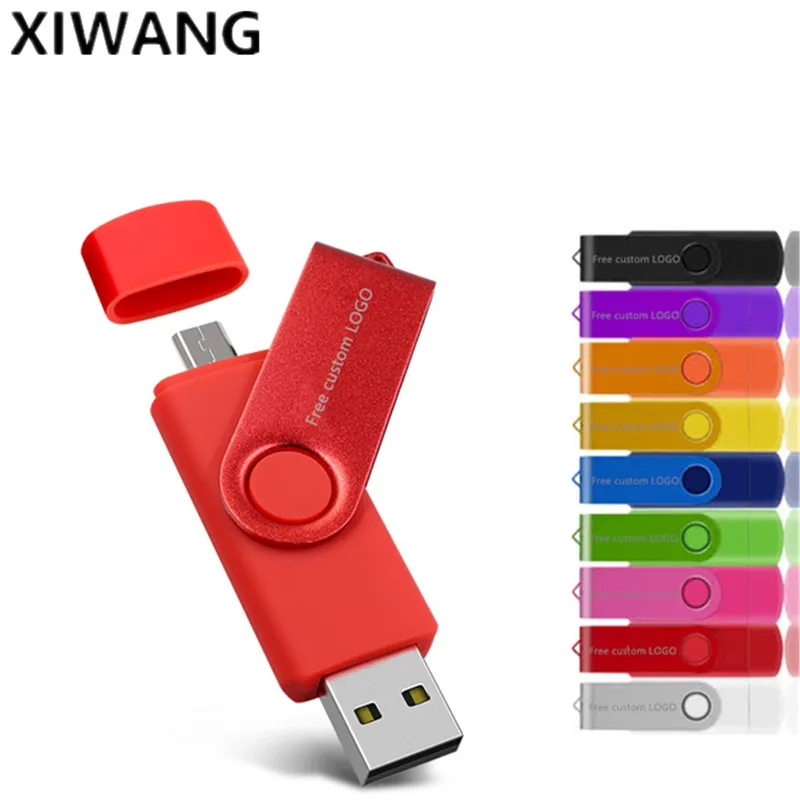 Usb флеш-накопитель, 128 ГБ, 64 ГБ, карта памяти, 8 ГБ, 4 Гб, для телефона, флешка, 16 ГБ, металлический u-диск, OTG, флеш-накопитель, 32 ГБ, бесплатный логотип на заказ
