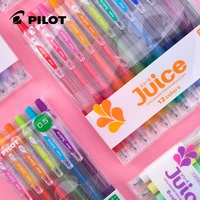 pilot juice color gel pen 612 color set lju 10ef 0 5mm metal color press water based pen hand account for students
