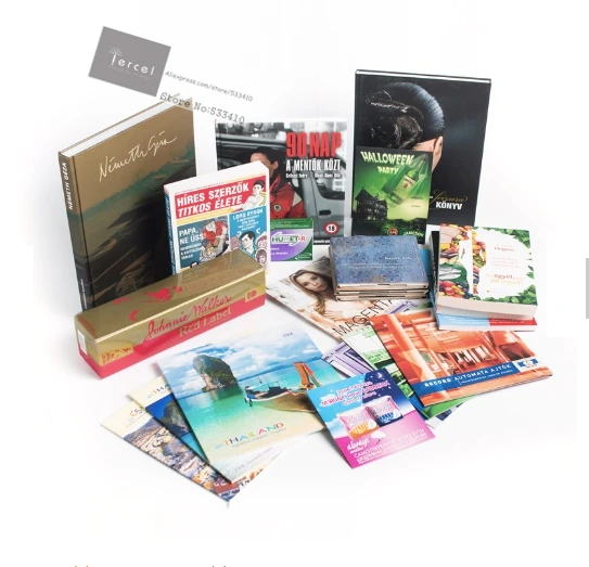 Полноцветные брошюры и журналы для профиля компании с индивидуальным принтом в