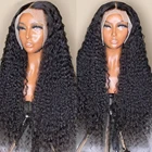 30 дюймовые волнистые HD кружевные передние al парики вьющиеся кружевные передние человеческие волосы парики для черных женщин влажные и волнистые свободные глубокие волнистые фронтальные парики
