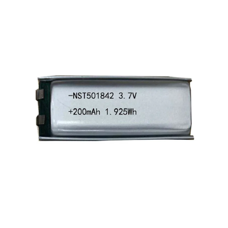 Литий-ионный аккумулятор 501842 350 мАч перезаряжаемый литий-полимерный для Mp3 Mp4 Gps