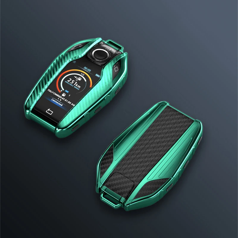 

For BMW 7 Series 740 6 Series GT 5 Series 530i X3 Display Key Anti-scratch TPU Remote Car Fully Key Case Cover Shell Protector