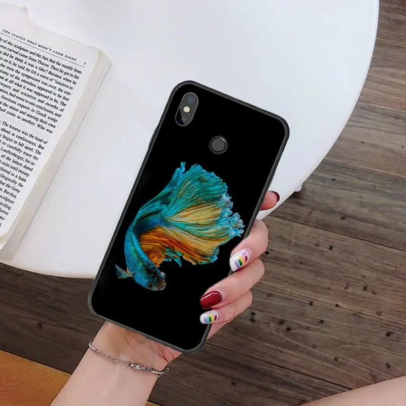 

beautiful Thai fighting fish Phone Case For Xiaomi Redmi note 7 8 9 t k30 max3 9 s 10 pro lite