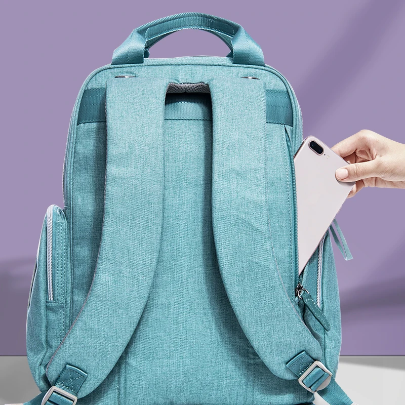 Сумка для подгузников SUNVENO рюкзак мам стильные сумки детских на коляску