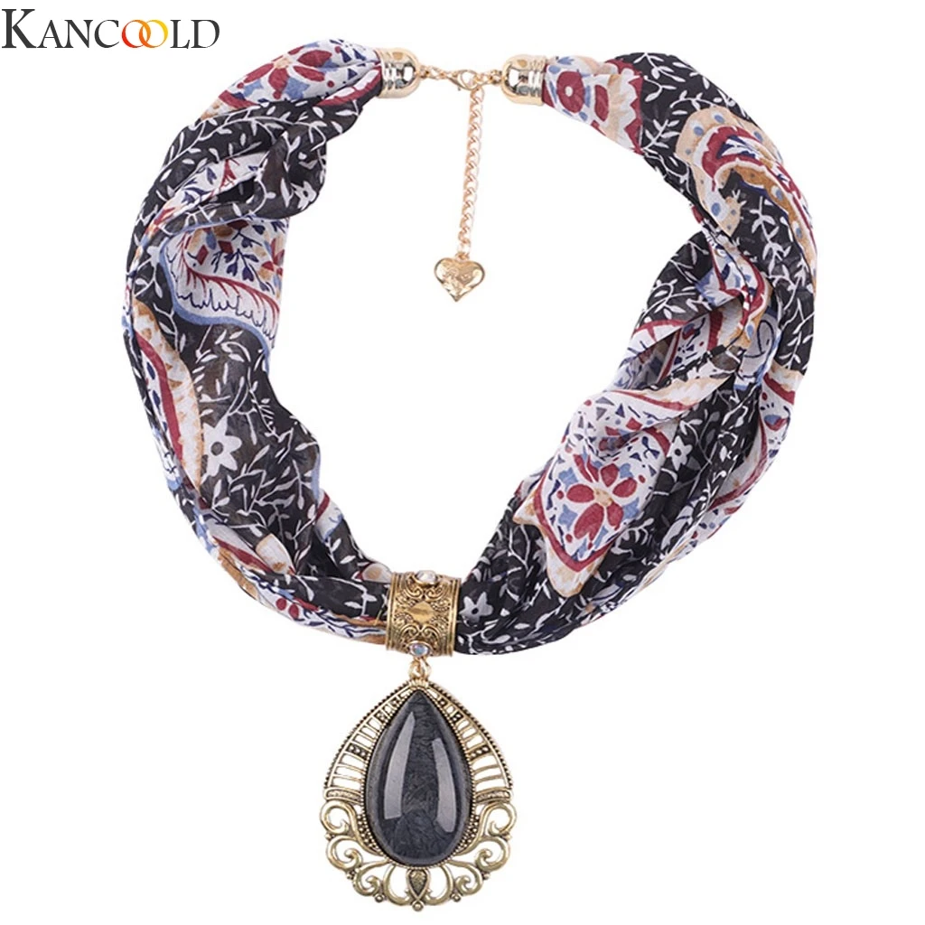 KANCOOLD Горячая Мода осень зима цветочные шарфы для женщин Boho пляжная шаль Кристалл