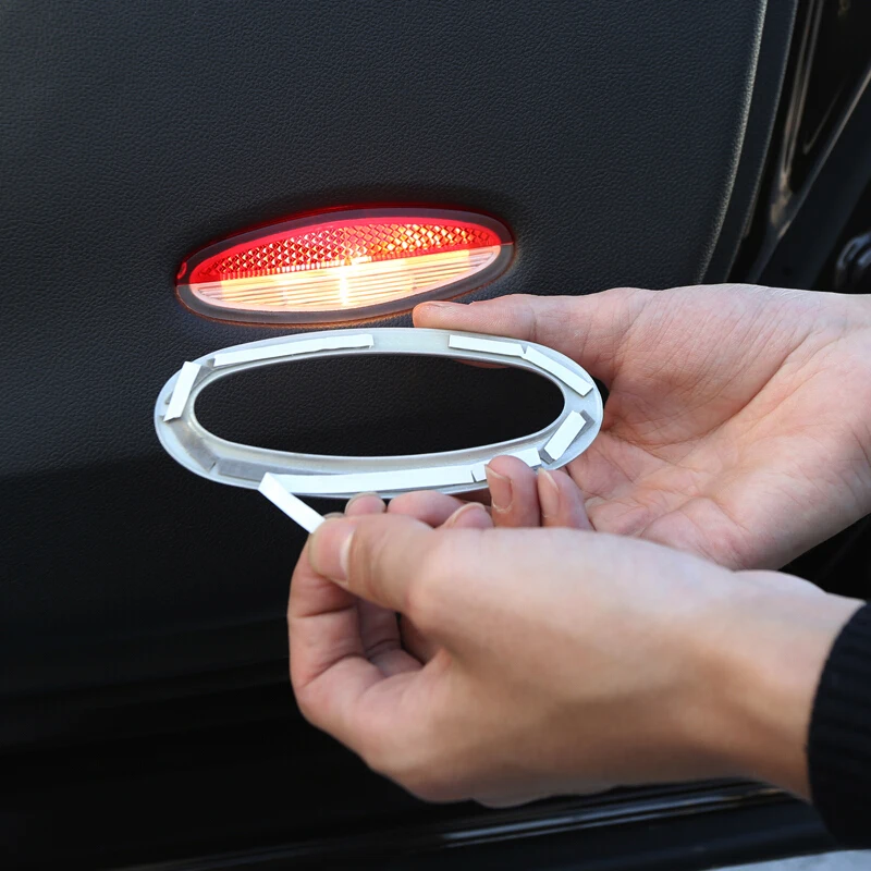 

АБС-пластик, хром, внутренняя и боковая крышка передней двери автомобиля, наклейка на обшивку для Renault Koleos 2017, 2018, аксессуары для автостайлин...