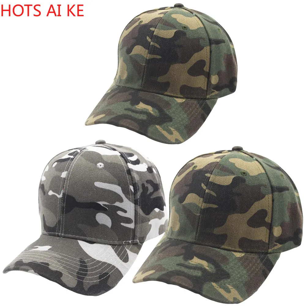 

Baseball Caps Unisex Camouflage Adjustable Breathable Caps Sports Outdoor Casual Women & Men Hats