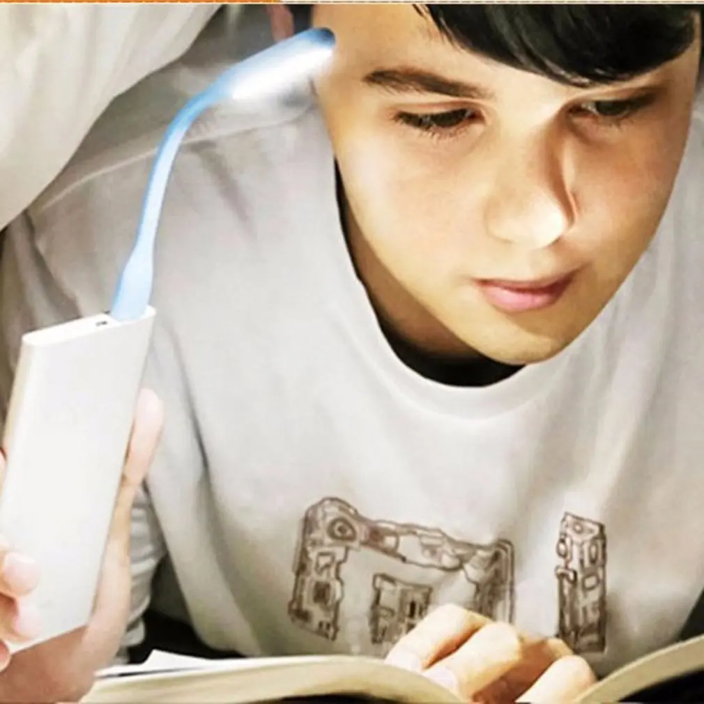 Мини USB светодиодный светильник Регулируемая на 180 градусов портативный гибкий