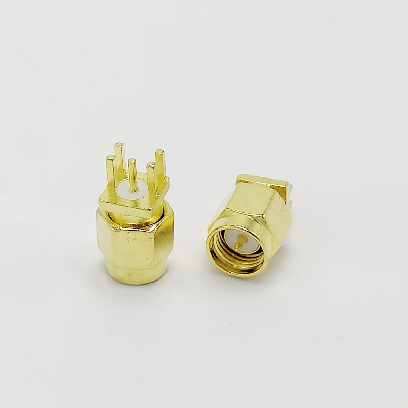 SMA разъем гнездо припоя край PCB клип крепление RF 10 шт./лот | Обустройство дома