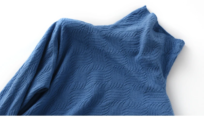 Autumn and winter new pile of high collar dark knit pullover women ALKMENE sexy fashion slim bottoming sweater women