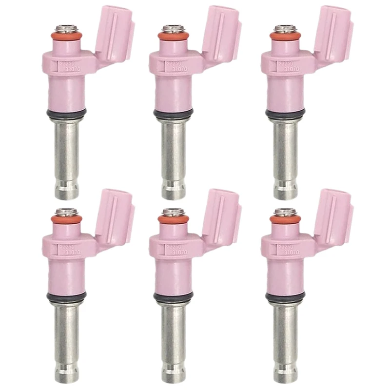 

6Pcs Car Fuel Injectors for Toyota Lexus IS350 GS350 GS450H 3.5L 5.0L 2006-2015 Part Number: 23250-31070