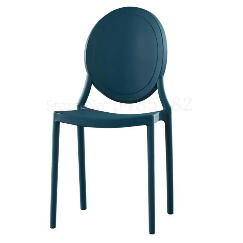 Современный минималистичный пластиковый стул скандинавский офисный домашний