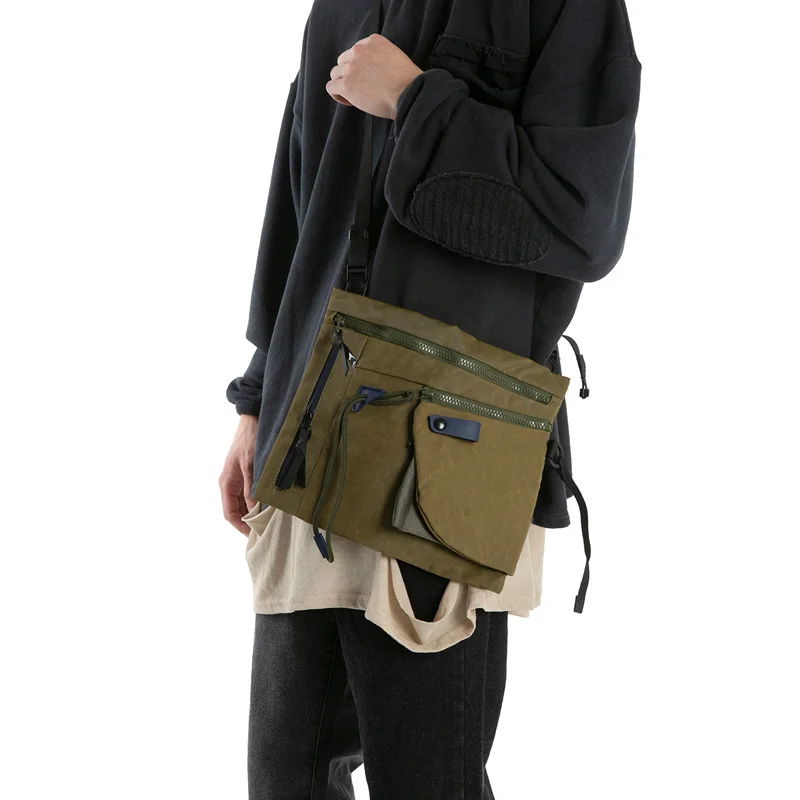 Многофункциональные мужские сумки в стиле ретро тактические через плечо модная