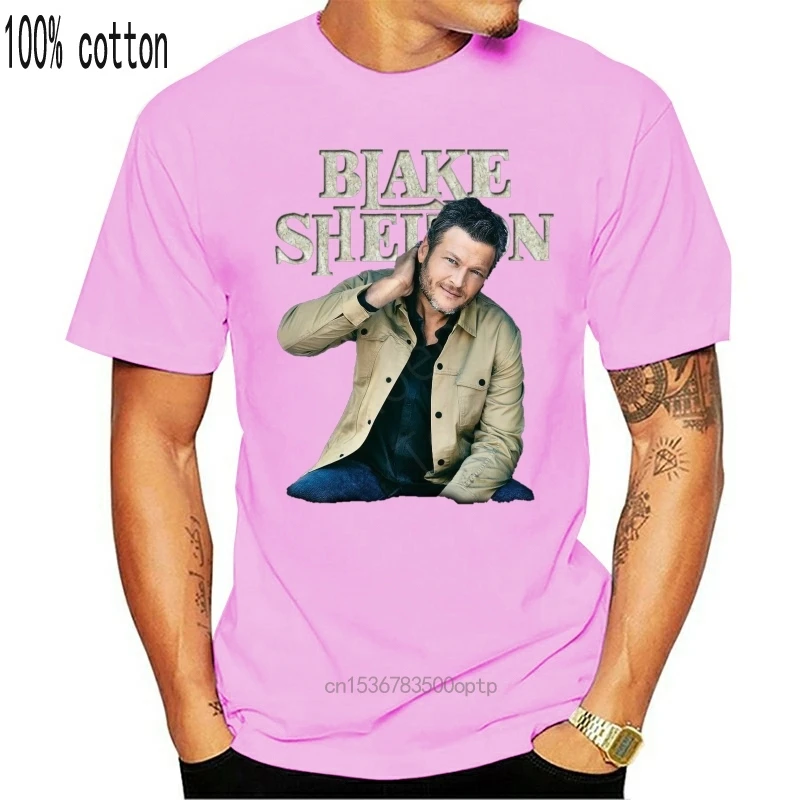 Рубашка Блейк Шелтон классическая музыка крутые тучи 2019 футболка новые размеры S
