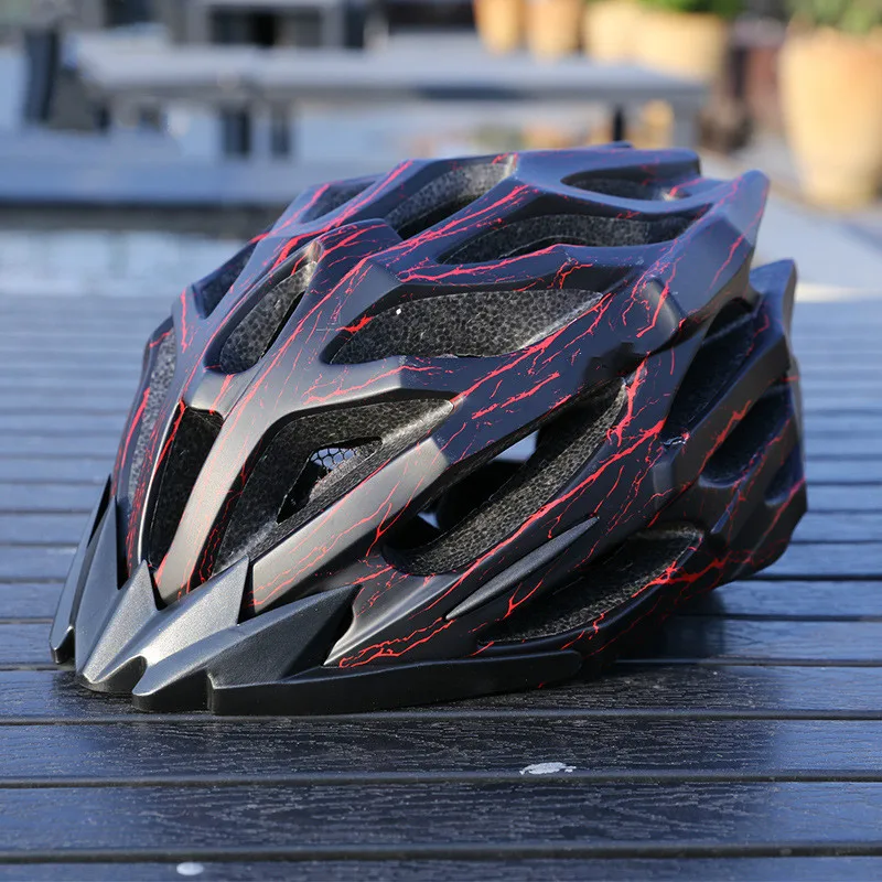 Мужские и женские велосипедные шлемы матовый черный велосипедный шлем задний