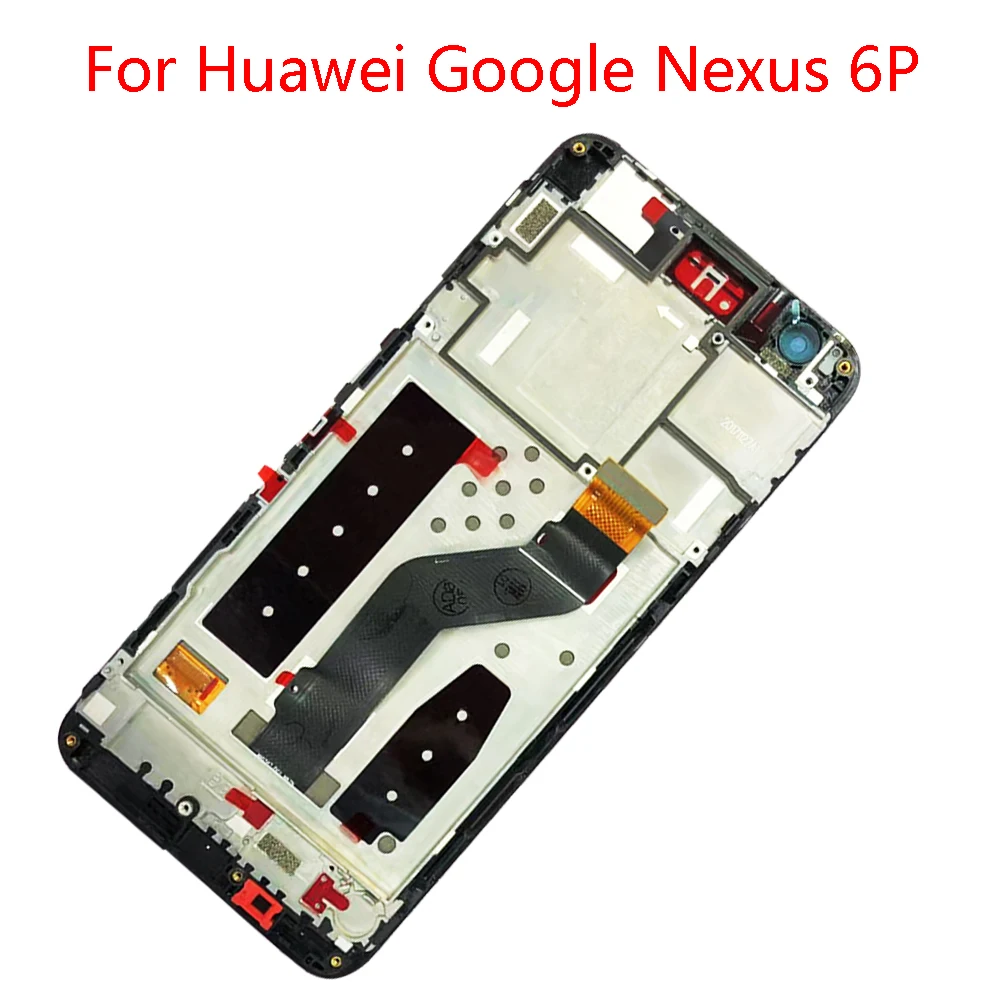 5 7 дюймовый оригинальный AMOLED для Huawei Google Nexus 6P ЖК-дисплей Дисплей сенсорный