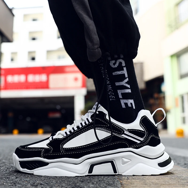 

Designer brand high quality men's casual shoes fashion summer autumn breathable adult stitching casual shoes trend men's shoes