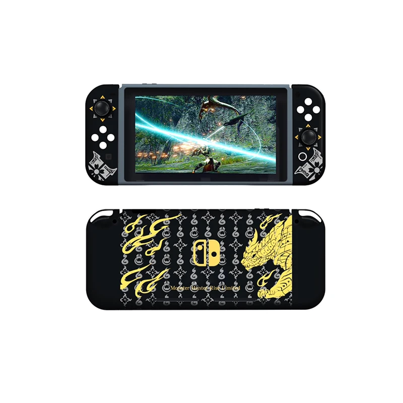 

Замена Корпус оболочки Для Nintendo Switch NS ограниченное Joy-con для задней панели чехол КРЫШКА ДЛЯ игроманов костюм Монстер Хантер для подъема