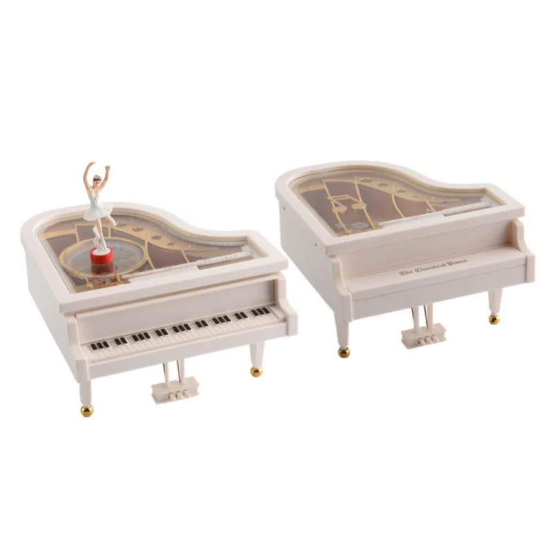 Милая музыкальная шкатулка Angel Crystal для девочек Механическая Классическая