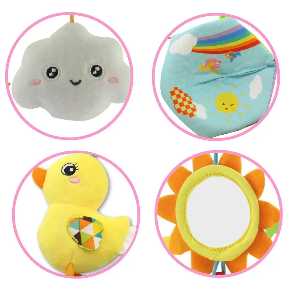 Baby Toys Mobile Stroller Plush Dolls Toy Bed Wind Rattles Crib Hanging Bells for Newbrons | Игрушки и хобби