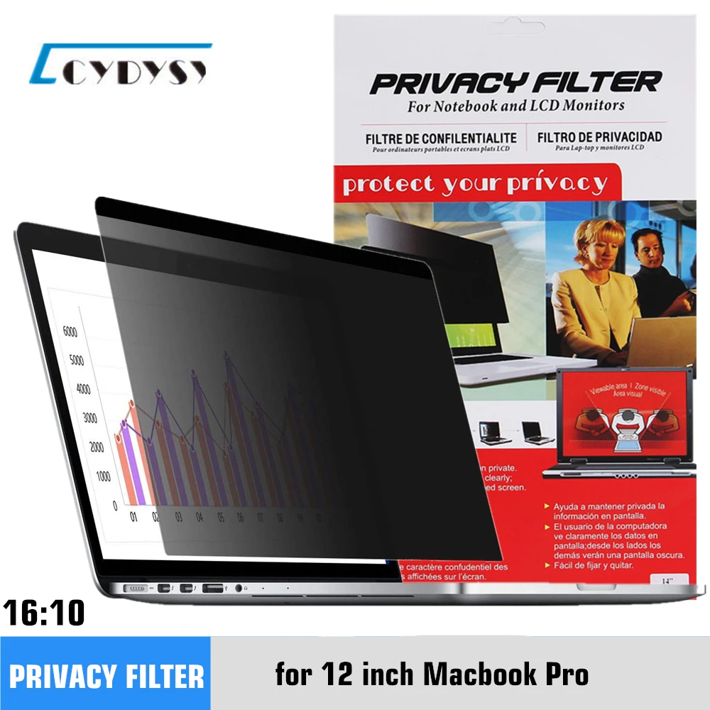 Защитная пленка для экрана ноутбука MacBook pro A1534/A1931 12 дюймов|privacy filter|privacy screen filmscreen