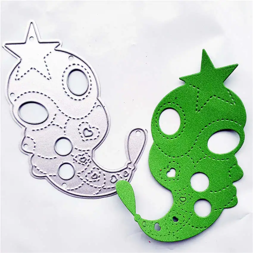 Звездочки червячного ножа металлические режущие штампы для скрапбукинга из