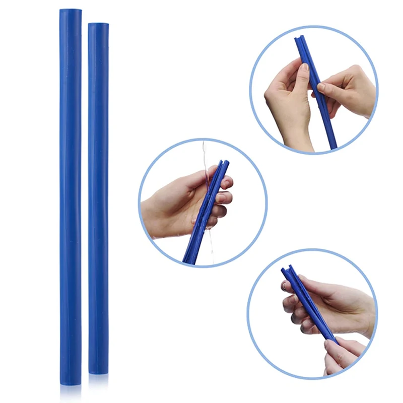 

1Pcs Food Grade Silicone Straw Opening And Closing Straw Buckle Barware Straws Detachable Straws Easy To Clean Folding Straws
