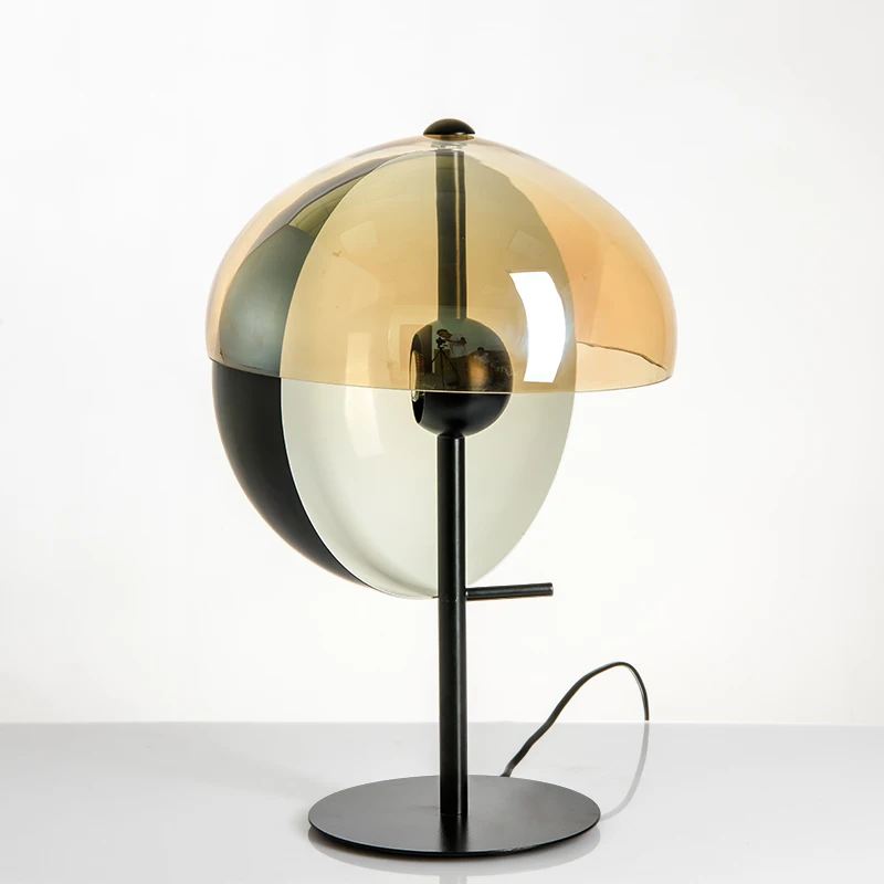 

Nordic table lamp light luxury style modern lamp creative personality bedroom bedside lamp living room post modern table lamp