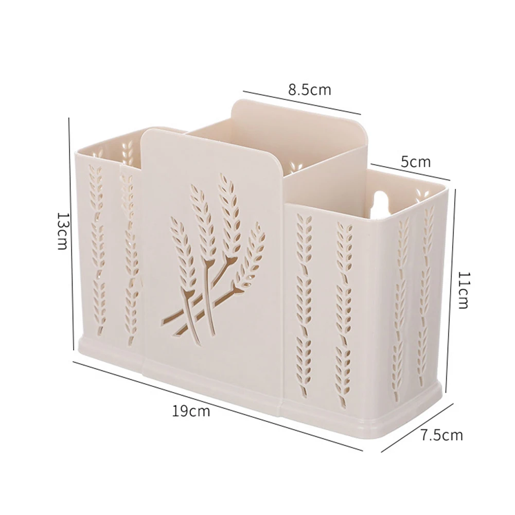 Кухонный Настольный полый держатель для палочек 2/3 ячеек клетка хранения ложек |