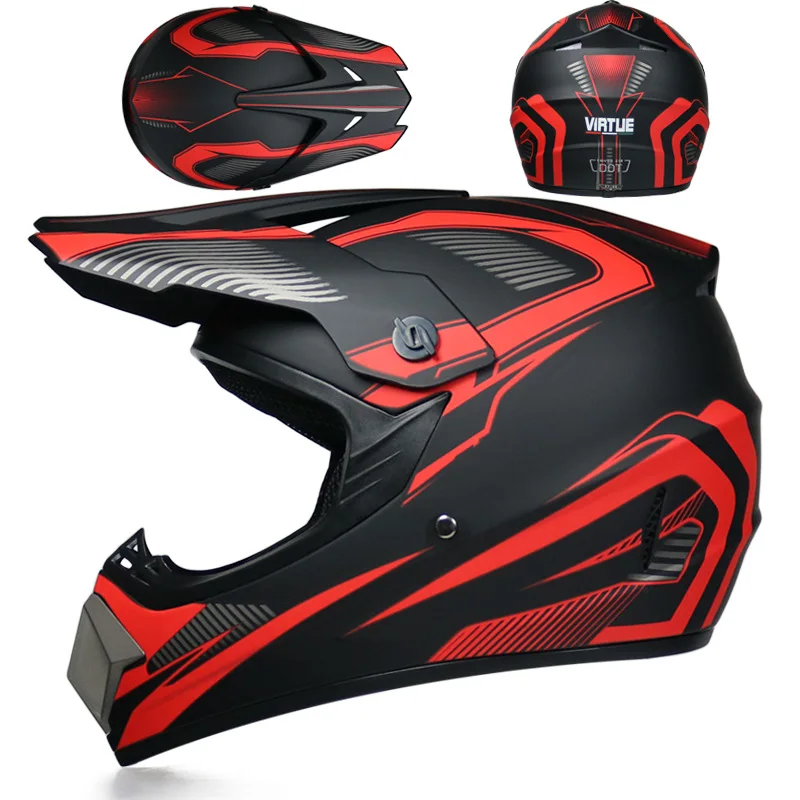 

Off-road Helmet Motorcycle Motocross Racing Helmet with Goggles Gift Casque Hors Casque Moto Capacete Cartoon Kids Helmet 905