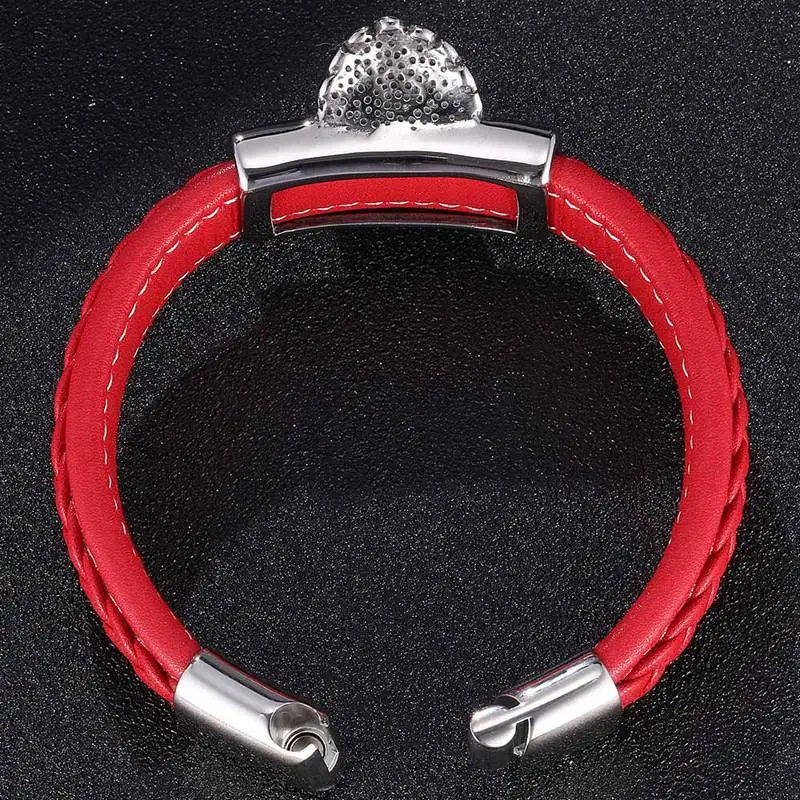 Модные новые искусственные Мужские украшения в виде индийского черепа из