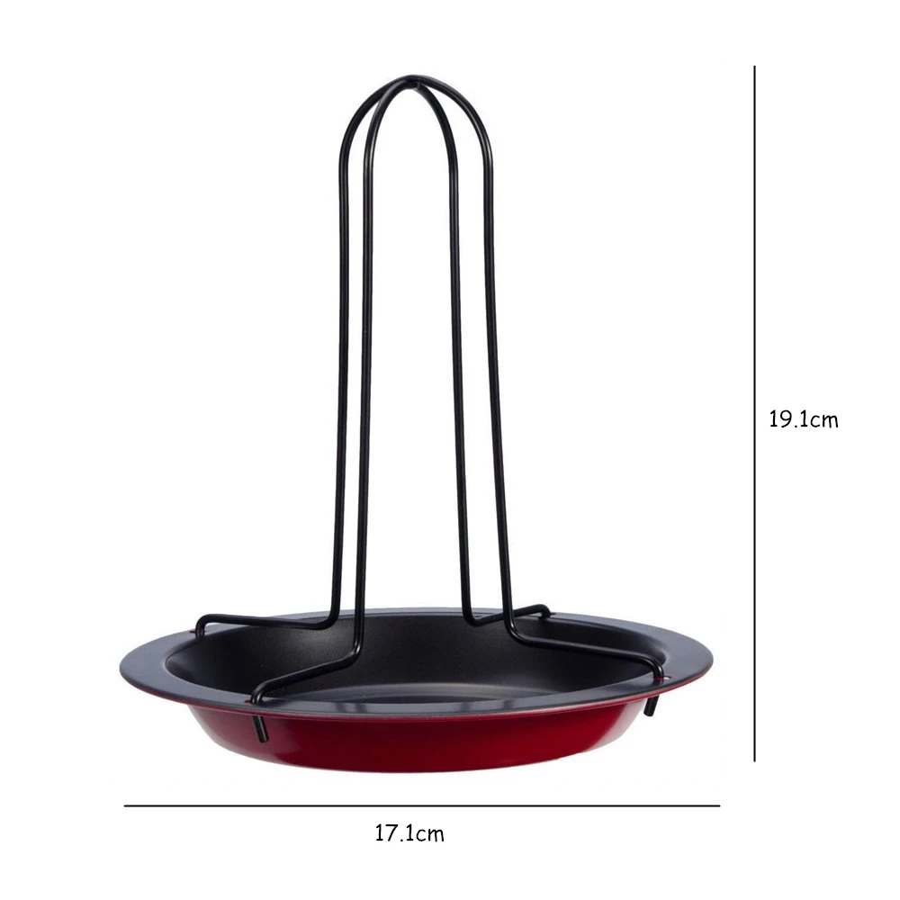 Турция жаровня стойка для жарки курицы с чашей углерода Сталь пивная банка Гриль