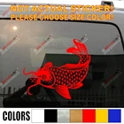 Японская японская наклейка JDM Koi Fish, автомобильная виниловая наклейка выберите размер и цвет no bkgrd