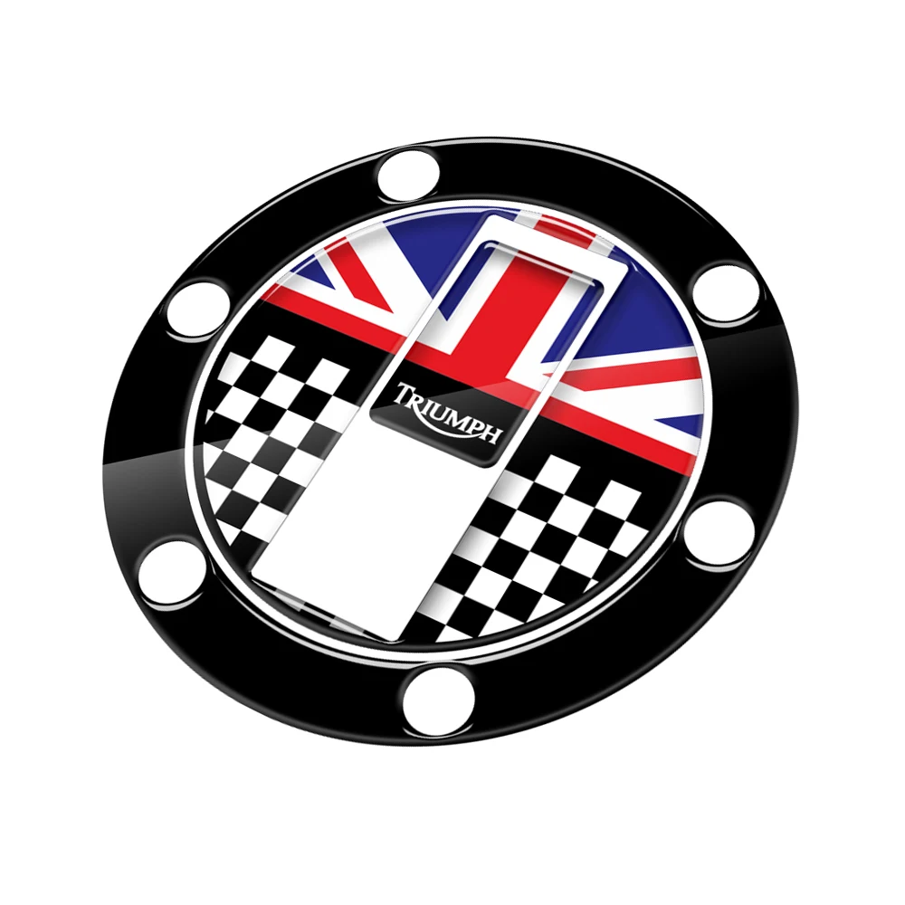 Motorcycle UK Sticker Gas Tank Cap Protector Case for Triumph Street Triple Daytona 675 Tiger 800 Sport | Автомобили и мотоциклы