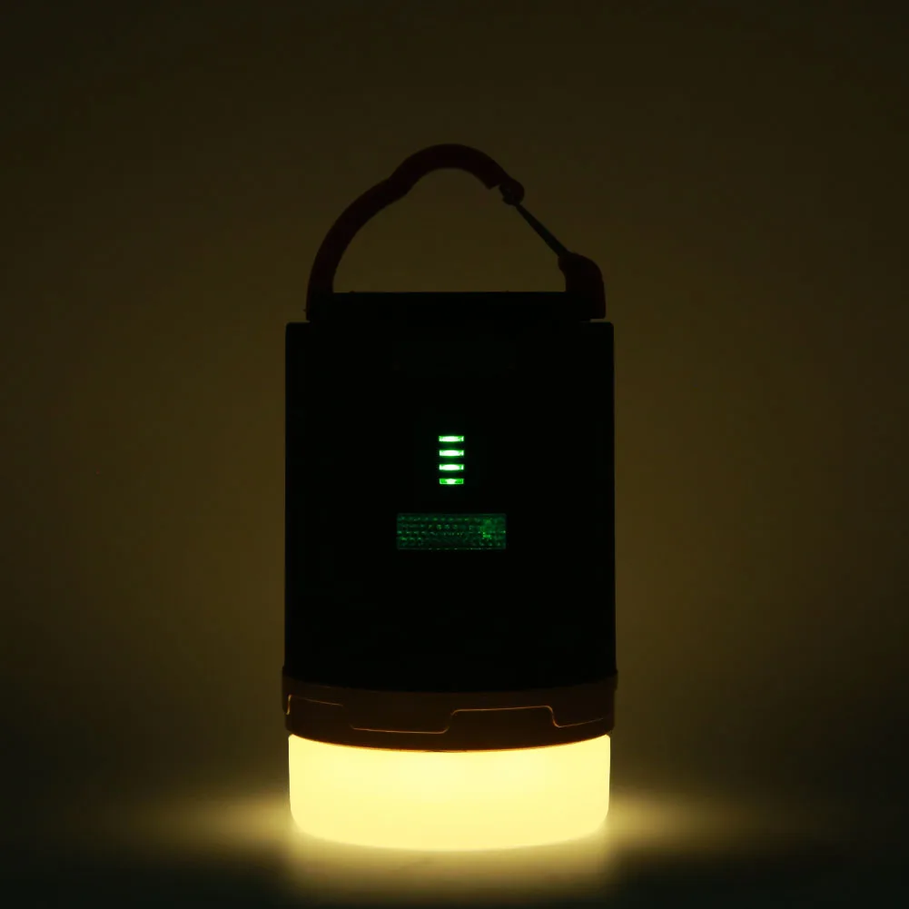 

Portable USB Rechargeable Tent Camping Lamp Practical Multi-functional Durable Outdoor Remote Control Hanging Light