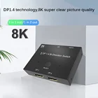 8K двусторонний переключатель 3D Mini 3-портовый HDMI коммутатор 1.4b 8K HDMI сплиттер 1080P 3 в 1 выходной порт концентратор для DVD HDTV Xbox PS3 PS4