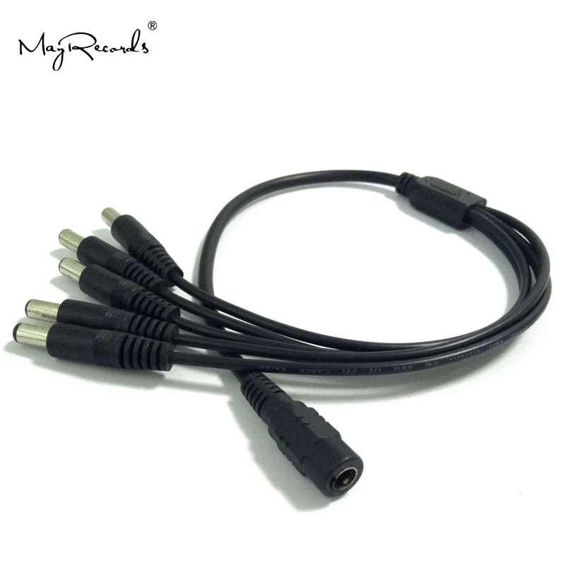 Бесплатная доставка разветвитель для камеры видеонаблюдения 2 1 мм 5 портов