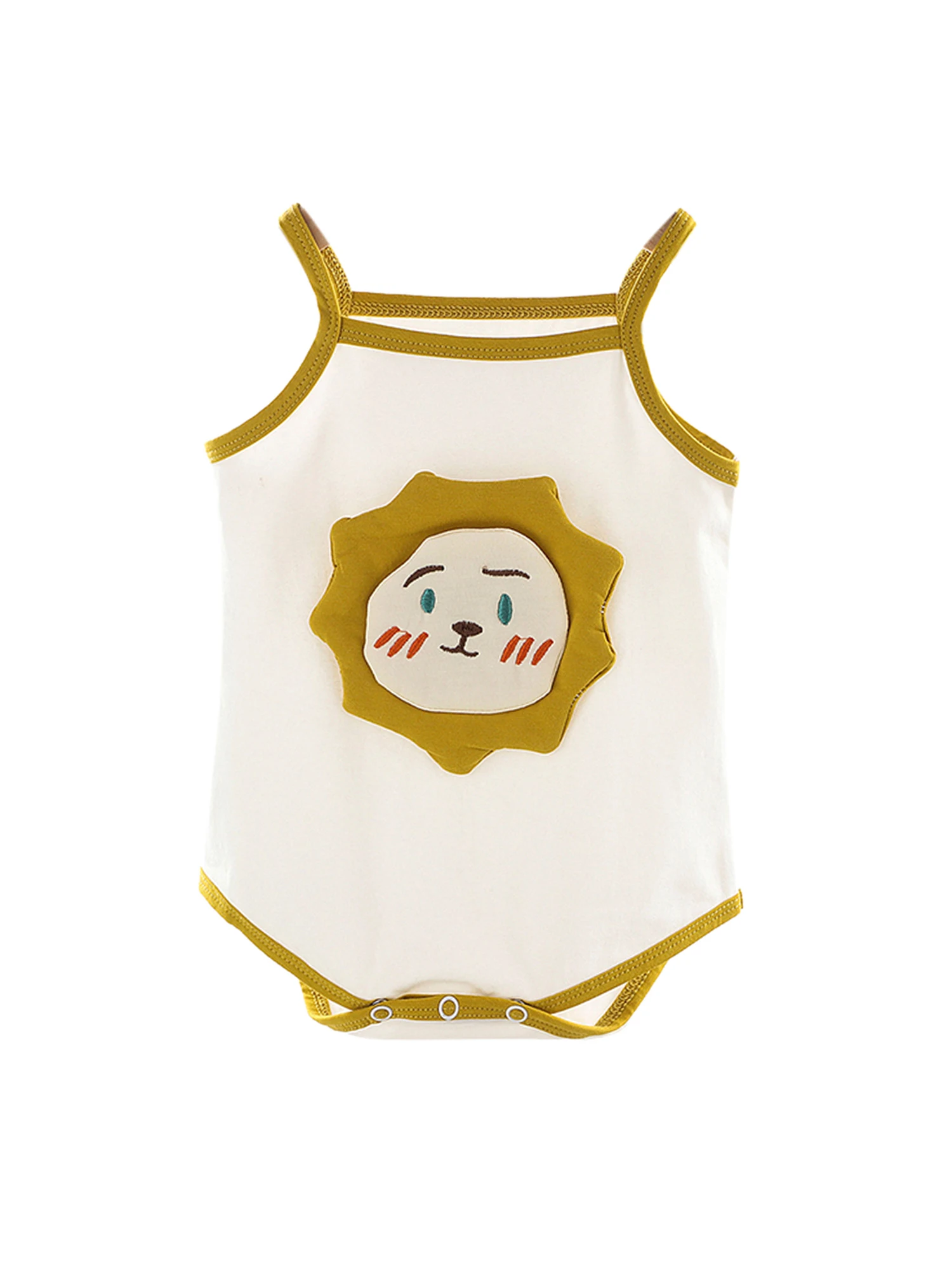 

Baby's Romper, Cute Cartoon Sleeveless Sling Bodysuit One-piece Suit for Photography Birthday Party