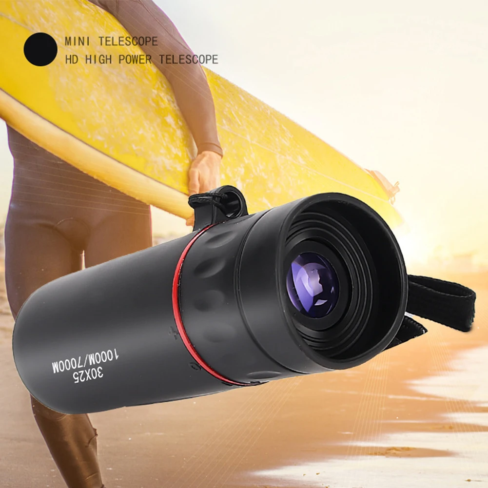 

HD 30x25 Monocular Telescope binoculars Zooming Focus Green Film Binoculo Optical Hunting High Quality Tourism Scope